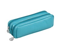 Quo Vadis - Trousse - Rectangle - Goya - 21x6x7 cm Cuir pleine fleur de vachette - 1 compartiment(s) - par 6