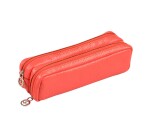 Quo Vadis - Trousse - Rectangle - Goya - 21x6x7 cm Cuir pleine fleur de vachette - 1 compartiment(s) - par 6