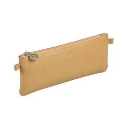 Quo Vadis - Trousse - Plate - Merinos - 20,5x7 cm - Cuir pleine fleur de porc - 1 compartiment(s) -  par 12