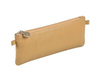 Quo Vadis - Trousse - Plate - Merinos - Marron - 20,5x7 cm Cuir pleine fleur de porc - 1 compartiment(s) - par 12