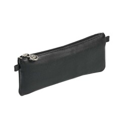 Quo Vadis - Trousse - Plate - Merinos - 20,5x7 cm - Cuir pleine fleur de porc - 1 compartiment(s) -  par 12