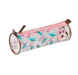 Quo Vadis - Trousse scolaire - Ronde - Marguy Enfants - Ecureuil - 23x8x8 cm 1 compartiment(s)