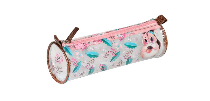 Quo Vadis - Trousse scolaire - Ronde - Marguy Enfants - Ecureuil - 23x8x8 cm 1 compartiment(s)
