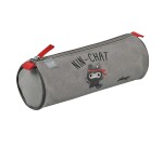 Quo Vadis - Trousse scolaire - Ronde - Shaman - 23x8x8 cm - Toile (polyester) - 1 compartiment(s) -  par 8