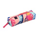 Quo Vadis - Trousse scolaire - Rectangle - Jungle spirit - 19x4,7x4,7 cm - Toile (polyester) - 1 compartiment(s) -  par 8