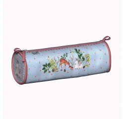 Quo Vadis - Trousse scolaire - Ronde - Animascot - Forêt - 23x8x8 cm Toile (polyester) - 1 compartiment(s)