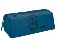 Quo Vadis - Trousse scolaire - Triangle - Shaman - TRAVAILLER - 23x8x8 cm Toile (polyester) - 1 compartiment(s)