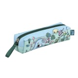Quo Vadis - Trousse scolaire - Rectangle - Jeremyville - 19x4,7x4,7 cm - Toile (polyester) - 1 compartiment(s) -  par 8