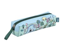 Quo Vadis - Trousse scolaire - Rectangle - Jeremyville - 19x4,7x4,7 cm - Toile (polyester) - 1 compartiment(s) -  par 8
