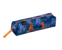 Quo Vadis - Trousse scolaire - Rectangle - Jungle spirit - Ara - 19x4,7x4,7 cm Toile (polyester) - 1 compartiment(s)