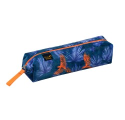 Quo Vadis - Trousse scolaire - Rectangle - Jungle spirit - Ara - 19x4,7x4,7 cm Toile (polyester) - 1 compartiment(s)