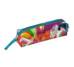 Quo Vadis - Trousse scolaire - Rectangle - Jungle spirit - Arc en ciel - 19x4,7x4,7 cm Toile (polyester) - 1 compartiment(s)