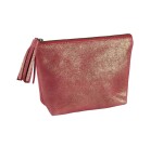 Quo Vadis - Trousse - Rectangle - Julo - 18x15 cm Cuir de vachette suédé - 1 compartiment(s)