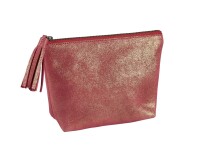 Quo Vadis - Trousse - Rectangle - Julo - 18x15 cm Cuir de vachette suédé - 1 compartiment(s)