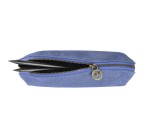 Quo Vadis - Trousse - Triangle - Julo - 21x6,5x6,5 cm Cuir de vachette suédé - 1 compartiment(s)
