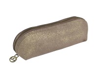 Quo Vadis - Trousse - Triangle - Julo - 21x6,5x6,5 cm Cuir de vachette suédé - 1 compartiment(s)