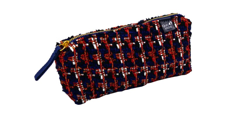 Quo Vadis - Trousse scolaire - Plate - Gisele - 19x10x3,5 cm 1 compartiment(s)