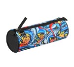 Quo Vadis - Trousse scolaire - Ronde - Graffiti - Skate - 23x8x8 cm Toile (polyester) - 1 compartiment(s)