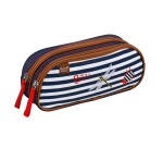 Quo Vadis - Trousse scolaire - Rectangle - Animascot - Petite bête - Toile (polyester) - 2 compartiment(s)