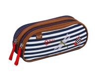 Quo Vadis - Trousse scolaire - Rectangle - Animascot - Petite bête - Toile (polyester) - 2 compartiment(s)