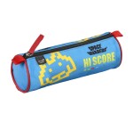 Quo Vadis - Trousse scolaire - Ronde - Space invaders - Score - 23x8x8 cm Toile (polyester) - 1 compartiment(s)