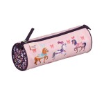 Quo Vadis - Trousse scolaire - Ronde - Louise & Arthur - carrousel - 23x8x8 cm Toile (polyester) - 1 compartiment(s)