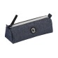 Quo Vadis - Trousse scolaire - Trapèze - Pure - 20,5x6x6,5 cm - Toile (polyester) - 1 compartiment(s) -  par 8