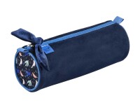 Quo Vadis - Trousse scolaire - Ronde - Sora - 23x8x8 cm - Toile (polyester) - 1 compartiment(s) -  par 8