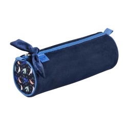 Quo Vadis - Trousse scolaire - Ronde - Sora - 23x8x8 cm - Toile (polyester) - 1 compartiment(s) -  par 8