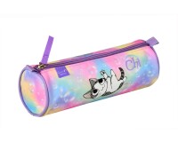 Quo Vadis - Trousse scolaire - Ronde - Chi - Bulle - 23x8x8 cm Toile (polyester) - 1 compartiment(s)