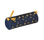 Quo Vadis - Trousse scolaire - Ronde - Louise & Arthur - Chevalier - 23x8x8 cm Toile (polyester) - 1 compartiment(s)