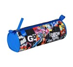 Quo Vadis - Trousse scolaire - Ronde - Graffiti - DREAMS - 23x8x8 cm Toile (polyester) - 1 compartiment(s)