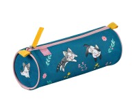 Quo Vadis - Trousse scolaire - Ronde - Chi - liberty - 23x8x8 cm Toile (polyester) - 1 compartiment(s)