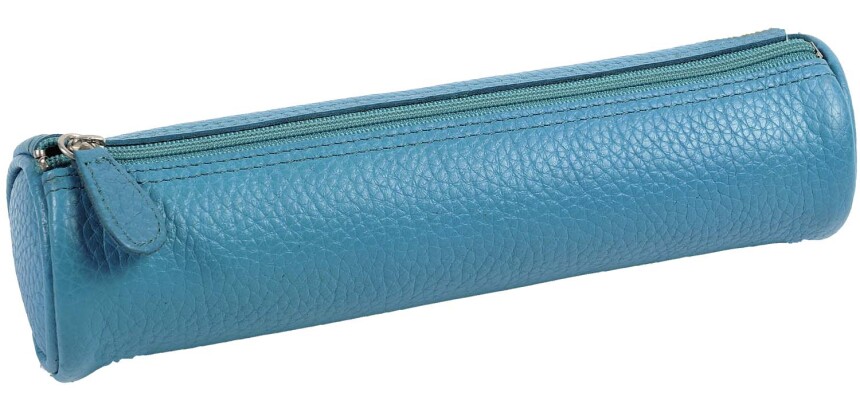 Quo Vadis - Trousse - Ronde - Goya - - 22x6 cm - Cuir pleine fleur de vachette - 1 compartiment(s) -  par 12