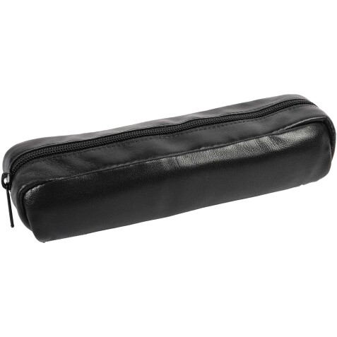 Quo Vadis - Trousse - Rectangle - Merinos  - 20x6x4,5 cm - Cuir pleine fleur de porc - 1 compartiment - par 12