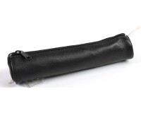 Quo Vadis - Trousse - Ronde - Merinos - 17x3,5 cm - Cuir pleine fleur de porc - 1 compartiment - par 12