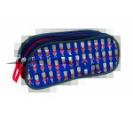 Quo Vadis - Trousse scolaire - Rectangle - Cities - Toile (polyester) - 2 compartiment(s) -  par 8