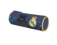 Quo Vadis - Trousse scolaire - Ronde - Real Madrid - 23x8x8 cm - Toile (polyester) - 1 compartiment(s) -  par 12