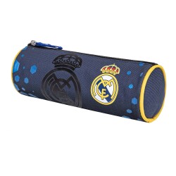 Quo Vadis - Trousse scolaire - Ronde - Real Madrid - 23x8x8 cm - Toile (polyester) - 1 compartiment(s) -  par 12