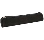 Quo Vadis - Trousse - Ronde - Velours - 17x3,5 cm - Cuir de vachette suédé - 1 compartiment(s) -  par 12