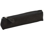 Quo Vadis - Trousse - Trapèze - Velours - 18x3,5x5 cm - Cuir de vachette suédé - 1 compartiment(s) -  par 12