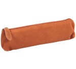 Quo Vadis - Trousse - Trapèze - Velours - 18x3,5x5 cm - Cuir de vachette suédé - 1 compartiment(s) -  par 12