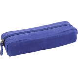 Quo Vadis - Trousse - Rectangle - Velours - 20x6x4,5 cm - Cuir de vachette suédé - 1 compartiment(s) -  par 12