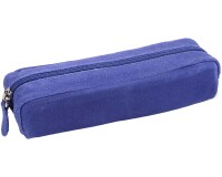 Quo Vadis - Trousse - Rectangle - Velours - 20x6x4,5 cm - Cuir de vachette suédé - 1 compartiment(s) -  par 12