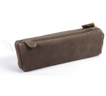 Quo Vadis - Trousse - Trapèze - Velours - 22x06x8,5 cm - Cuir de vachette suédé - 1 compartiment(s) -  par 12