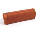 Quo Vadis - Trousse - Trapèze - Velours - 22x06x8,5 cm - Cuir de vachette suédé - 1 compartiment(s) -  par 12