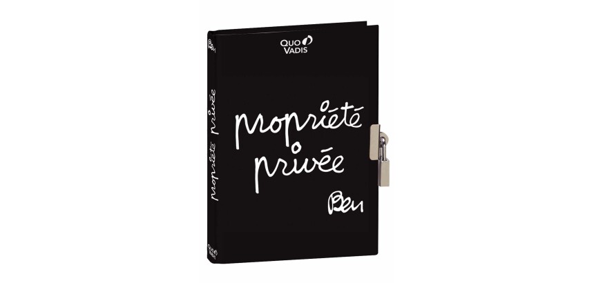 Quo Vadis - Journal intime - Ben - 12x17 cm - par 2