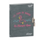 Quo Vadis - Journal intime - Shaman - Flamant - 12x17 cm
