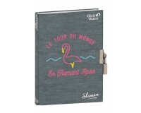 Quo Vadis - Journal intime - Shaman - Flamant - 12x17 cm