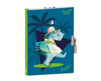 Quo Vadis - Journal intime - Marguy Enfants - Crocodile - 12x17 cm